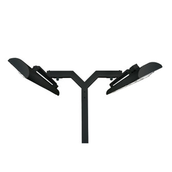 Pole Mount With Double Crossbar in Black (40|EF3908PMDB)