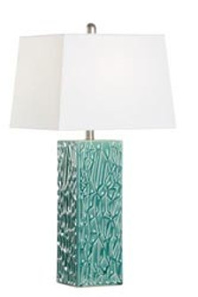 Town Square One Light Table Lamp in Green (460|70135)