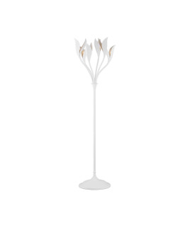 Six Light Floor Lamp in Gesso White (142|8000-0160)
