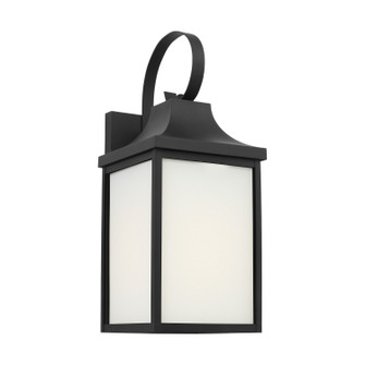 Saybrook One Light Lantern in Textured Black (1|GLO1021EN3/TXB)