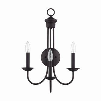 Estate Three Light Wall Sconce in Bronze (107|42673-07)