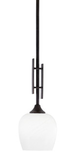 Uptowne One Light Mini Pendant in Dark Granite (200|320-DG-4811)