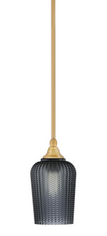 Stem One Light Mini Pendant in New Age Brass (200|23-NAB-4252)