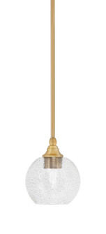 Stem One Light Mini Pendant in New Age Brass (200|23-NAB-4102)