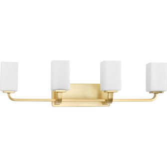 Cowan Four Light Bath Vanity in Satin Brass (54|P300371-012)