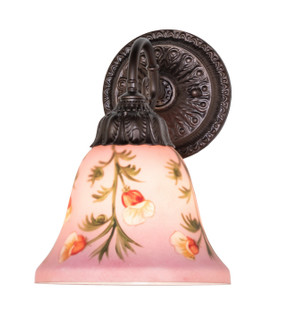 Bell Flower One Light Wall Sconce in Mahogany Bronze (57|275567)