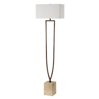 Fork In The Road One Light Floor Lamp in Dark Bronze (52|30399)