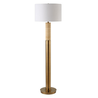 Knox One Light Floor Lamp in Antique Brass (52|30294)