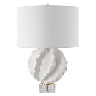 Saylor One Light Table Lamp in Satin White (52|30292)