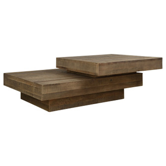 Rustic Planes Coffee Table in Solid Wood (52|24400)