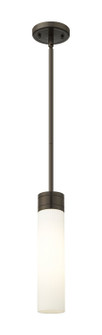 Downtown Urban One Light Mini Pendant in Oil Rubbed Bronze (405|617-1S-OB-G617-11SWH)
