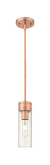 Downtown Urban One Light Mini Pendant in Antique Copper (405|617-1S-AC-G617-8SDY)