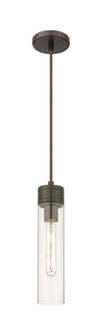 Downtown Urban One Light Mini Pendant in Oil Rubbed Bronze (405|617-1P-OB-G617-11CL)