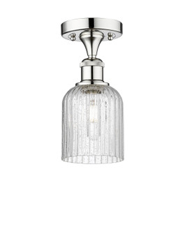 Edison One Light Semi-Flush Mount in Polished Chrome (405|616-1F-PC-G559-5SDY)