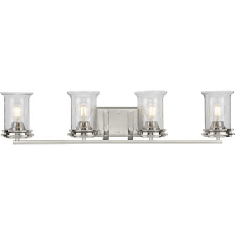 Winslett Four Light Bath in Brushed Nickel (54|P300275-009)