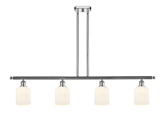 Ballston Four Light Island Pendant in Polished Chrome (405|516-4I-PC-G559-5GWH)