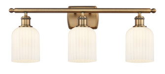 Ballston Three Light Bath Vanity in Brushed Brass (405|516-3W-BB-G559-5GWH)