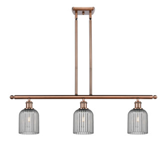 Ballston Three Light Island Pendant in Antique Copper (405|516-3I-AC-G559-5SM)