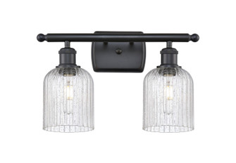 Ballston Two Light Bath Vanity in Matte Black (405|516-2W-BK-G559-5SDY)