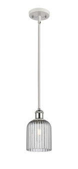 Ballston One Light Mini Pendant in White Polished Chrome (405|516-1S-WPC-G559-5SM)