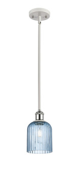 Ballston One Light Mini Pendant in White Polished Chrome (405|516-1S-WPC-G559-5BL)