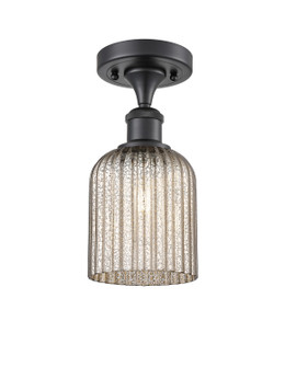 Ballston One Light Semi-Flush Mount in Matte Black (405|516-1C-BK-G559-5ME)