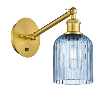 Ballston One Light Wall Sconce in Satin Gold (405|317-1W-SG-G559-5BL)