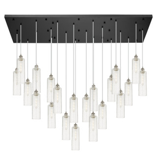 Downtown Urban 21 Light Pendant in Brushed Satin Nickel (405|172BK-B-21P-SN-G434-12SDY)