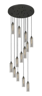 Downtown Urban 13 Light Pendant in Matte Black (405|132BK-B-13P-BK-G434-12SM)