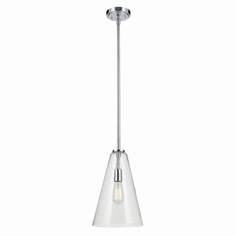 Everly One Light Pendant in Chrome (12|42199CH)