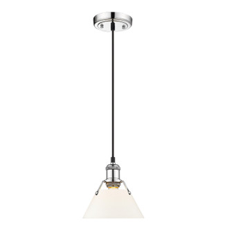 Orwell One Light Mini Pendant in Chrome (62|3306-S CH-OP)