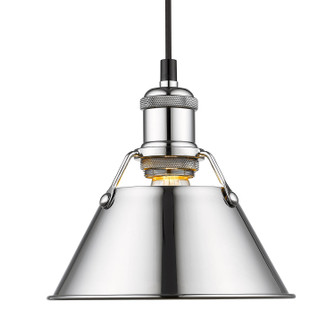 Orwell One Light Mini Pendant in Chrome (62|3306-S CH-CH)