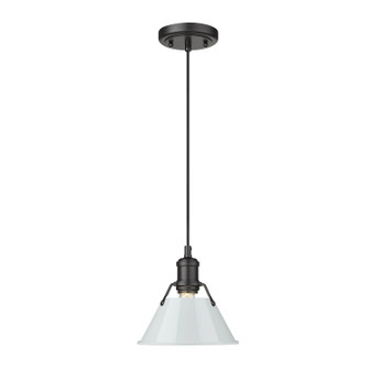 Orwell One Light Mini Pendant in Matte Black (62|3306-S BLK-DB)