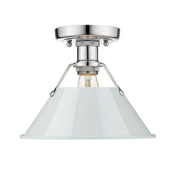 Orwell One Light Flush Mount in Chrome (62|3306-FM CH-DB)