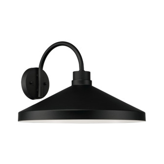 Lofton One Light Outdoor Wall Lantern in Black (65|953513BK)