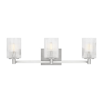 Lando Three Light Wall / Bath in Brushed Steel (1|GLV1043EN/BS)