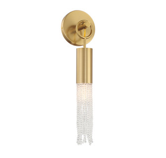 Chelsea One Light Wall Sconce in Warm Brass (51|9-1364-1-322)