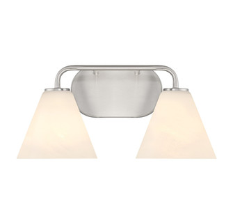 Blair Two Light Bathroom Vanity in Satin Nickel (51|8-2988-2-SN)