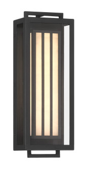 Eastly LED Outdoor Wall Mount in Sand Coal Black (7|77500-66-L)