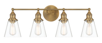 Barwell Four Light Bath Vanity in Oxidized Aged Brass (7|5684-923)