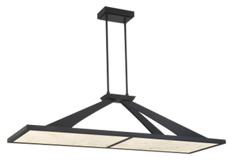 Stiles LED Island Chandelier in Sand Coal Black (7|2685-66-L)