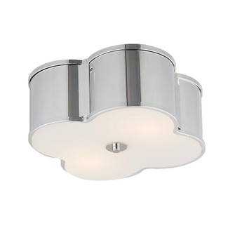 Clover Two Light Flush Mount in Polished Nickel (16|12247WTPN)