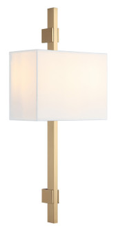 Badgley LED Wall Sconce in Aged Gold Brass (423|S13702AG)