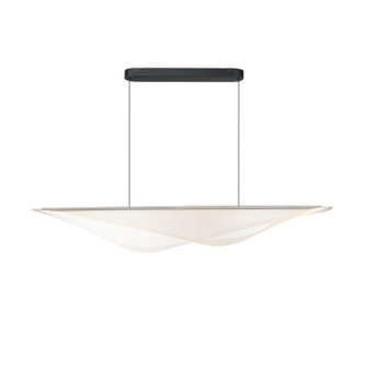 Manta LED Linear Pendant in Black (86|E24716-144BK)