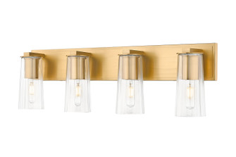 Titus Four Light Vanity in Modern Gold (224|826-4V-MGLD)
