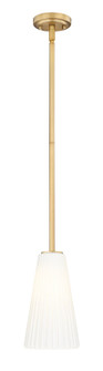 Farrell One Light Pendant in Modern Gold (224|3043P6-ROD-MGLD)