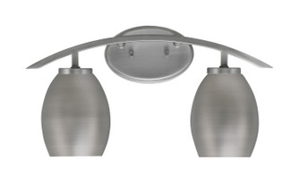 Kurve Two Light Bath Bar in Graphite (200|3722-GP-426-GP)