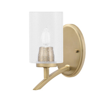 Kurve One Light Wall Sconce in New Age Brass (200|3721-NAB-300)