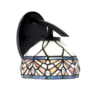 Kurve One Light Wall Sconce in Matte Black (200|3720-MB-9485)