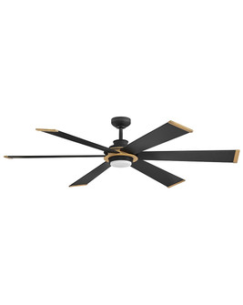 Andros 64''Ceiling Fan in Matte Black (13|906964FMB-LDD)